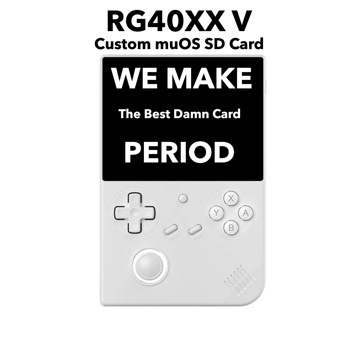 muOS RG40XX V Preconfigured SD Card