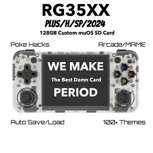 muOS RG35XX PLUS/H/SP/2024 Models Preconfigured SD Card