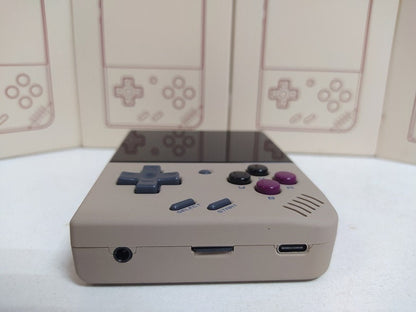 SNES gray Miyoo Mini Plus with CUSTOM 128gb Onion Os Fully LOADED !!