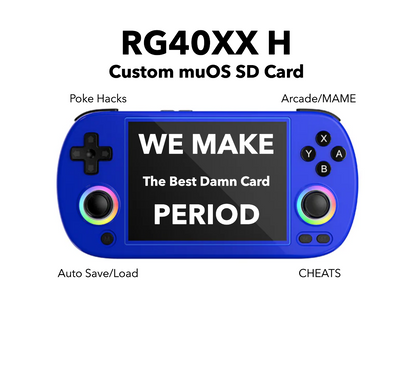 muOS RG40XX H Preconfigured SD Card